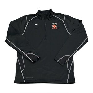 Nike Indianapolis Indians Baseball MiLB Black Therma Fit Sweatshirt Mens Medium